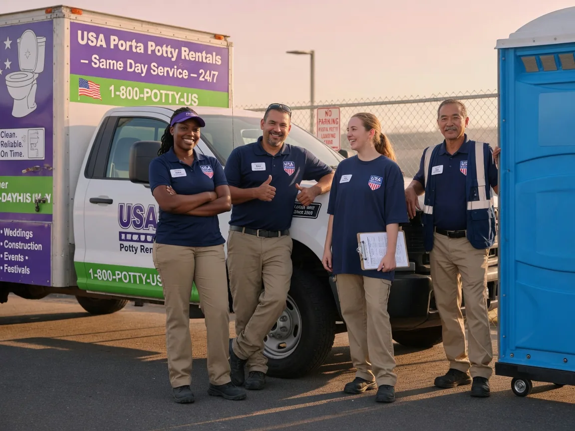Porta Potty Rental company in Guild, TN